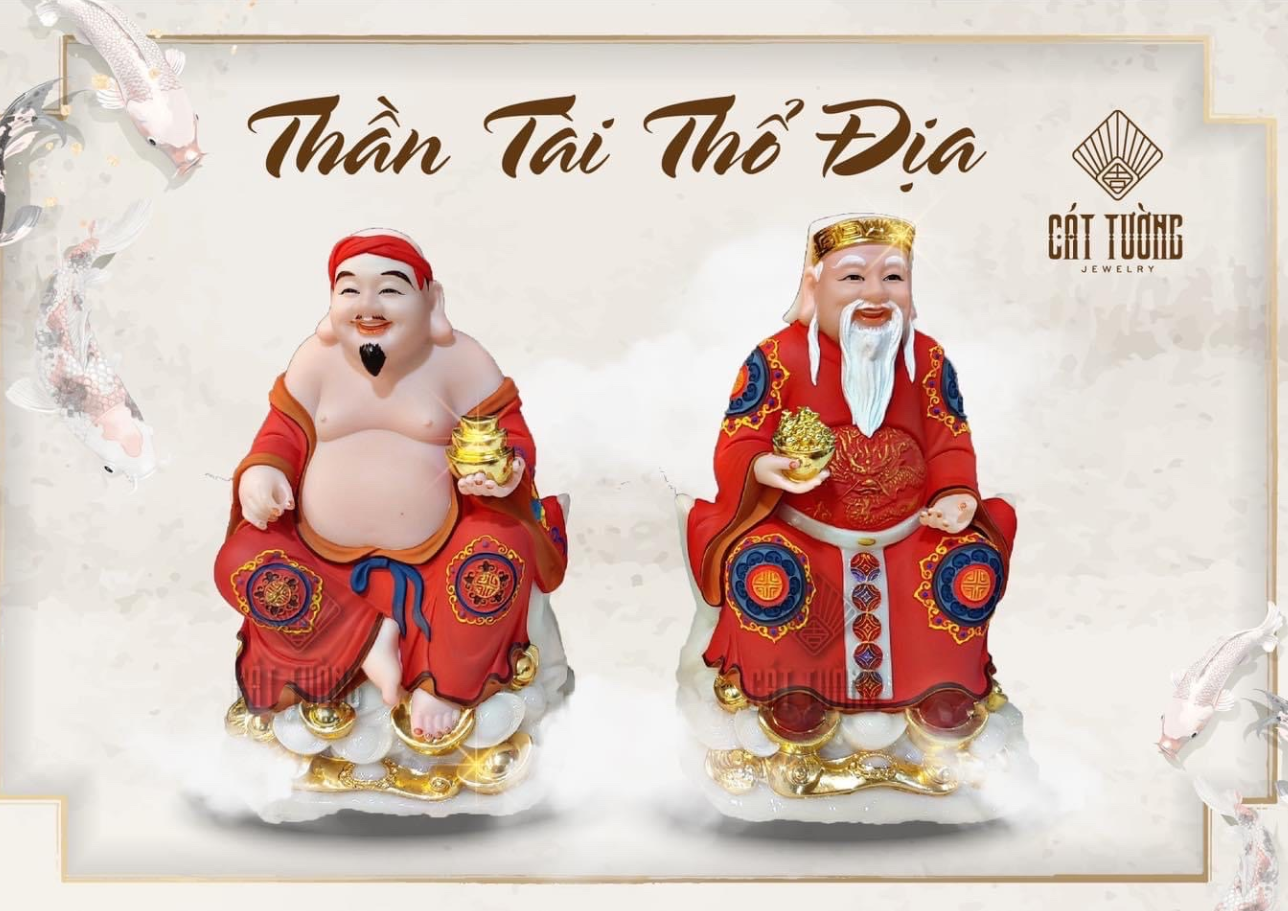 Câu chuyện hai con gà trống và bốn bức tượng Thần Tài Thổ Địa